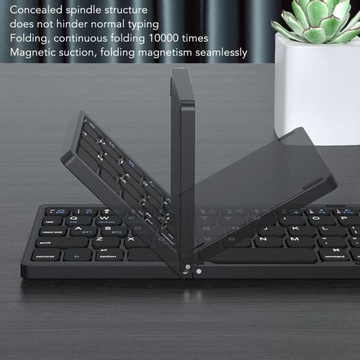 СКЛАДНАЯ БЕСПРОВОДНАЯ BLUETOOTH-КЛАВИАТУРА B089
