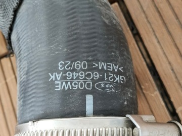 фото thumb №8, Ford transit custom 22-25 2.0 tdci шланг труба интеркулер gk21-6c646-a оригинальный номер