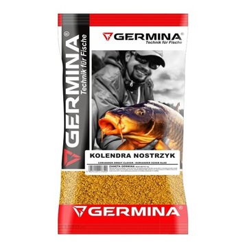 Germina - РЫБАЛОЧНАЯ ПРИМАНКА 2,5кг СО ВКУСОМ КОРИАНДА И ЛЕРРОУ, НАТУРАЛЬНАЯ