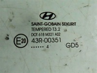 фото thumb №2, Скло двері задня ліва hyundai i30 ii 5 двері хетчбек 2011-2017 rok 2014