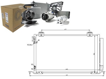 фото thumb №11, Радиаторов кондиционера toyota avensis t25# 03-