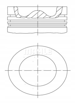 фото thumb №1, Поршень mahle 061 pi 00111 000