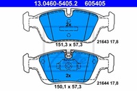 фото thumb №2, Гальмівні диски гальмівні колодки перед ate bmw z3 coupe