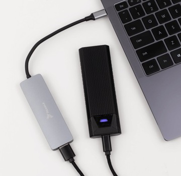 USB-C HUB Active 4x USB-A + USB-C адаптер-сплиттер 5 Гбит/с