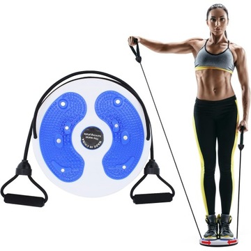 TWISTER OBROTOWY Z LINKAMI MASAŻER 28CM NIEBIESKI
