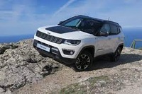 фото thumb №2, Хром решітка бампера перед jeep compass 2017-