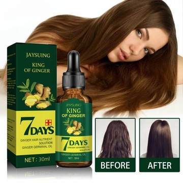Hair Growth Essential Olejek do Włosów Ginger King Do Pielęgnacji Włosów