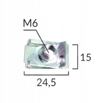 фото thumb №1, Кліпса оббивочний peugeot fran vw golf iii