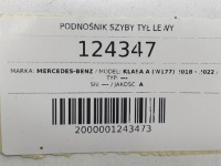 фото thumb №8, Підйомник вікна зад заднє ліве mercedes a w177
