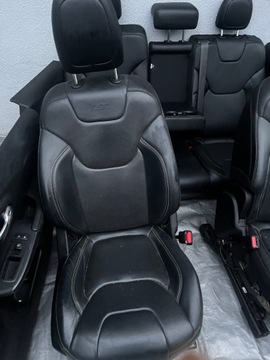 фото thumb №8, Jeep cherokee kl сидіння диван обшивки шкіра