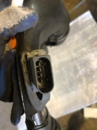 Mercedes 6420943497 труба витратомір повітря повітрозабірник метелик Недорого, фото thumb