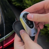 фото thumb №6, Чехол корпус ключ карбон волокно углеродный mercedes w214 w223 w206