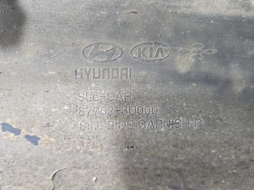фото thumb №11, Планка пороговая правая порог накладка kia sportage iii 10-15 87752-3u000
