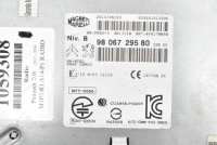 Радио радиопроигрыватель navi 9806729580 peugeot 208 1 1 12-16 Недорого, фото thumb