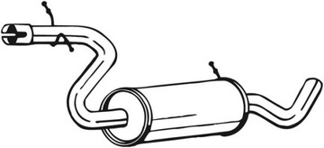 фото thumb №10, Глушник системи випускного середній audi a3 seat altea altea xl leon