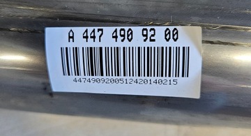 фото thumb №3, Труба выпускная перед plecionka выхлоп mercedes vito класс v 447