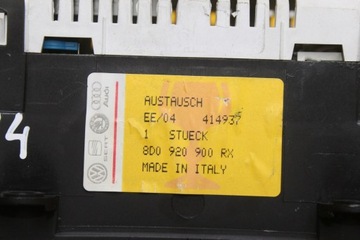 фото thumb №8, Спидометр манометр a4 b5 fl универсал автомат 8d0920900rx