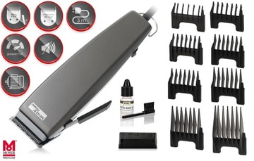 КЛИМЕР ДЛЯ ВОЛОС MOSER PRIMAT TYTAN PRO 1230 STARBLADE 48мм + 8 НАСАДОК