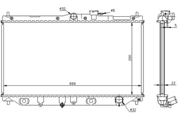 фото thumb №13, Радіаторів двигуна nissens 62279a 19010p45g01