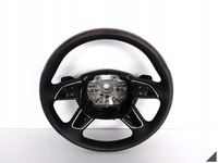 фото thumb №1, Audi a8 s8 4h0 d4 рестайлинг 13-17 руль многофункциональный лепестки дерево кожа