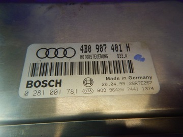 фото thumb №5, Audi a6 c5 97-01 2,5 tdi 150km компьютер двигателя 4b0907401h