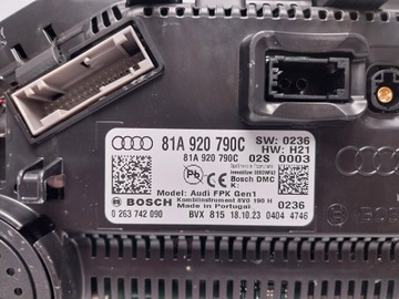 фото thumb №8, Audi q2 81a спидометр приборы виртуальный 81a920790c