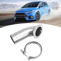 фото thumb №12, Колено трубы выпускной turbo ze нержавеющая сталь