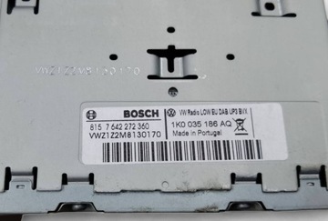 фото thumb №7, Радіо автомобільні volkswagen passat b7 2012 1k0035186aq