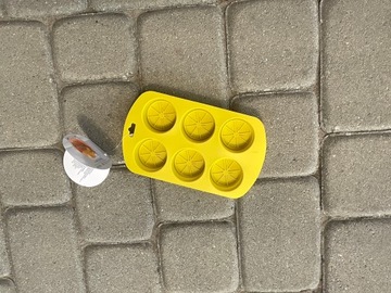 FOREMKA SILIKONOWA FORMA kostki lodu czekoladki FOREMKI owoce 19x11,5 cm
