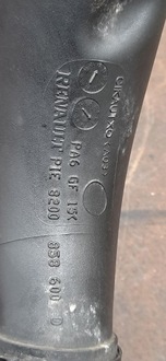 фото thumb №7, Шланг интеркулер воздуха 2.3dci reanult master iii 8200858600d