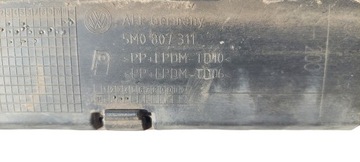 фото thumb №9, Vw golf plus cross спойлер накладка бампера зад 5m0807311