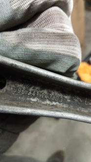 Важіль перед правий porsche carrera 911 996 3.4 Зі Шроту, фото thumb