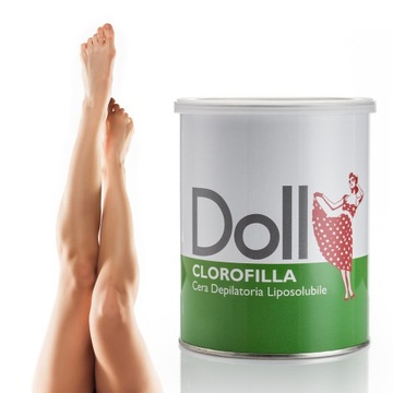 DOLL Xanitalia Набор для депиляции воском в банке CLOROFILLA 800 HEATER