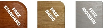 Parapet MDF Dąb Rustico gr. 2,5 cm