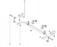 фото thumb №4, Болт подушки безопасности двигателя r master ii оригинальный номер 7703602242