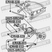 фото thumb №4, Febest 2025-grchl важіль
