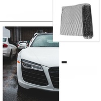 фото thumb №12, Czarna алюмінієва сітка захист бампера do автомобіля