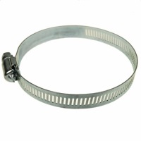 Купить Хомут стяжная червячная 35-90mm стальной оцинкованная, фото thumb