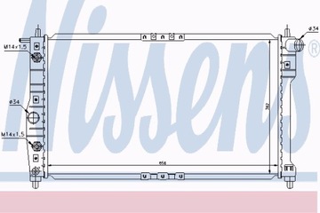 фото thumb №13, Радіаторів двигуна nissens 616671 96273596