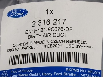 фото thumb №11, Шланг повітря впускний ford fiesta mk8 1.0eb