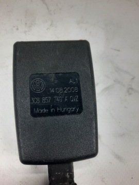 фото thumb №3, Застібка ременя зад vw passat cc 3c8857740a