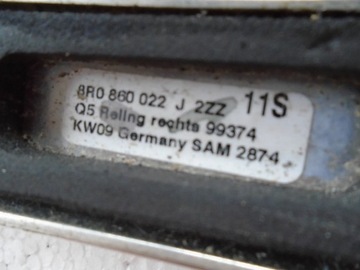 фото thumb №6, Рейлинги крышные 8r0860022j audi q5