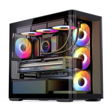Корпус Jonsbo D300 BLACK Midi Tower