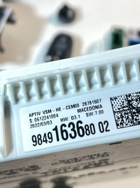 фото thumb №8, Набор стартовый ключ счетчик bsm bsi бортовой компьютер peugeot 308 iii p5 t10