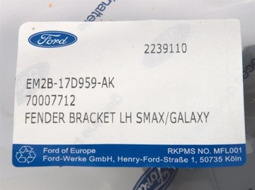 фото thumb №10, Ползун бампера левый перед ford s-max galaxy 2015-
