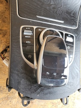 фото thumb №7, Панель кондиціонера idrive годинник дерево mercedes w205 w-205