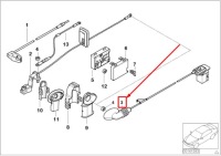 Купити Bmw 3 e46 шланг позитивний акумулятор 8375989 61138375989, фото thumb