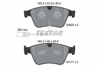 фото thumb №2, Textar тормозные колодки ham. bentley continental 05- 2382201