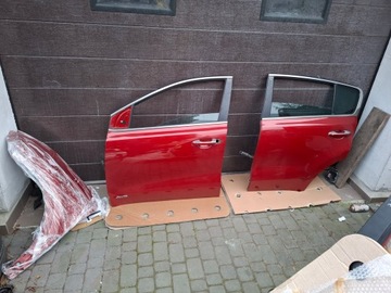 фото thumb №1, Kia sportage iv 4 15- двері перед ліва зад ліві a0 червоний ліва сторона