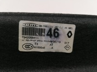 фото thumb №6, Renault captur i полка задняя багажника оригинал 13-19